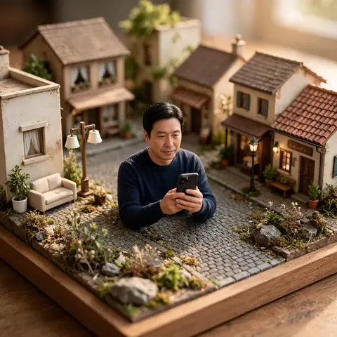 Minyatür Diorama — yapay zekâ sonucu