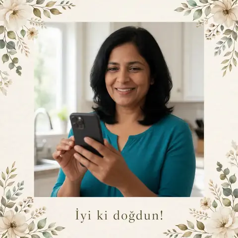 Tebrik Kartı — yapay zekâ sonucu